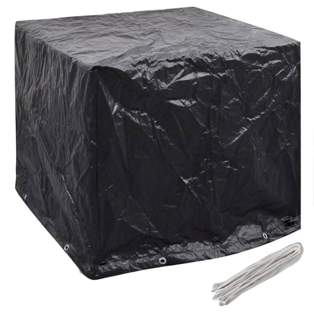 Housse De Réservoir D'eau De Jardin 2Pcs 8 Œillet 116X100X120Cm