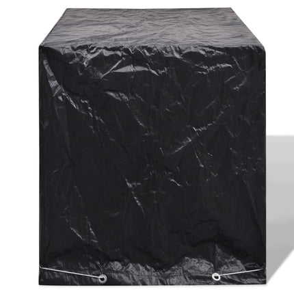 Housse De Réservoir D'eau De Jardin 2Pcs 8 Œillet 116X100X120Cm