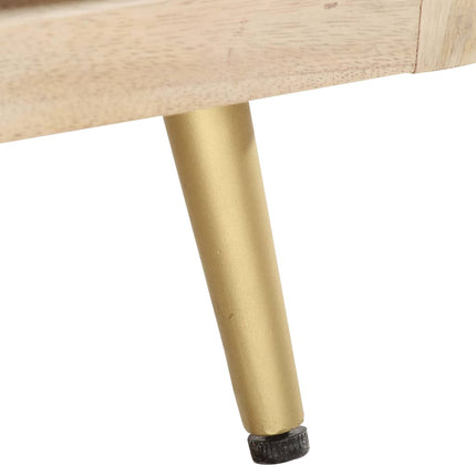 Table Basse 90X45X40 Cm Bois De Manguier Massif