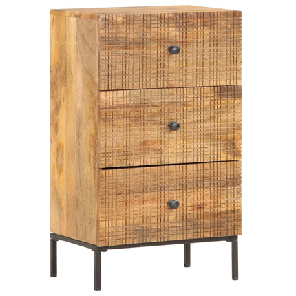 Buffet 45X30X75 Cm Bois De Manguier Massif