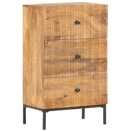 Buffet 45X30X75 Cm Bois De Manguier Massif