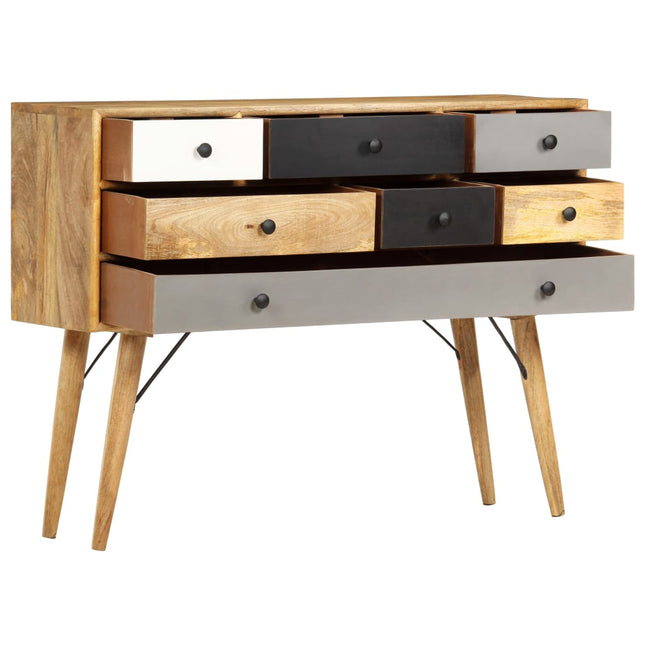 Buffet 110X30X82 Cm Bois De Manguier Massif