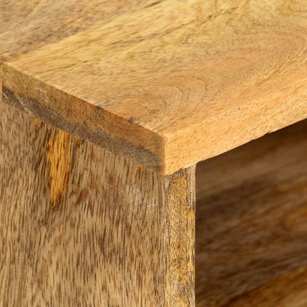 Meuble Tv 110X36X50 Cm Bois Massif De Manguier