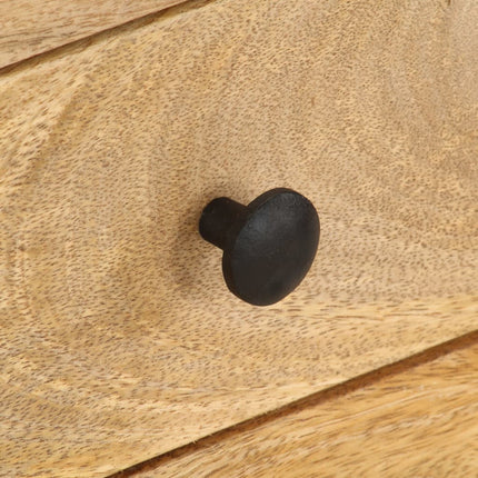 Meuble Tv 110X35X40 Cm Bois Massif De Manguier