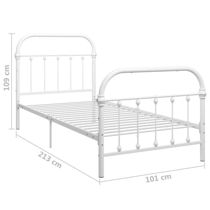 Cadre De Lit Sans Matelas Métal