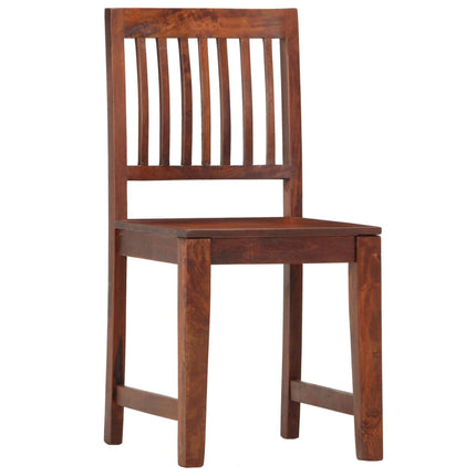 Chaises À Manger Lot De 2 Bois Solide De Manguier