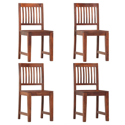 Chaises À Manger Lot De 2 Bois Solide De Manguier