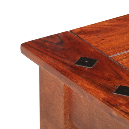 Table Basse 110 X 50 X 35 Cm Bois D'acacia Solide