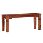Banc Bois D'acacia Solide