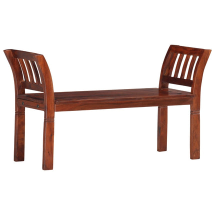 Banc 111 Cm Bois D'acacia Solide