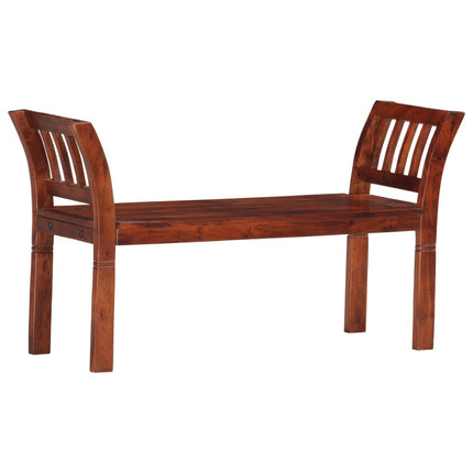 Banc 111 Cm Bois D'acacia Solide