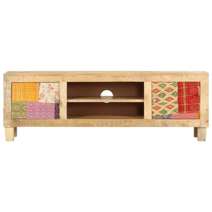 Meuble Tv 120 X 30 X 40 Cm Bois Massif De Manguier
