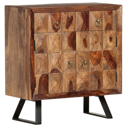 Armoire Latérale 70X35X75 Cm Bois Solide
