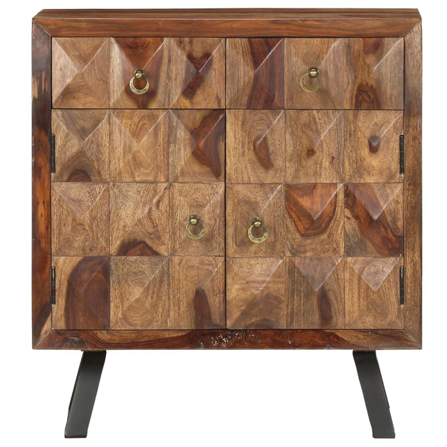 Armoire Latérale 70X35X75 Cm Bois Solide