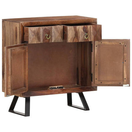 Armoire Latérale 70X35X75 Cm Bois Solide
