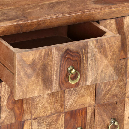 Armoire Latérale 70X35X75 Cm Bois Solide