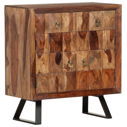 Armoire Latérale 70X35X75 Cm Bois Solide