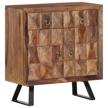 Armoire Latérale 70X35X75 Cm Bois Solide