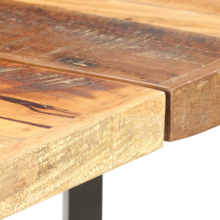 Table De Bar 180X70X107 Cm Bois De Récupération Solide