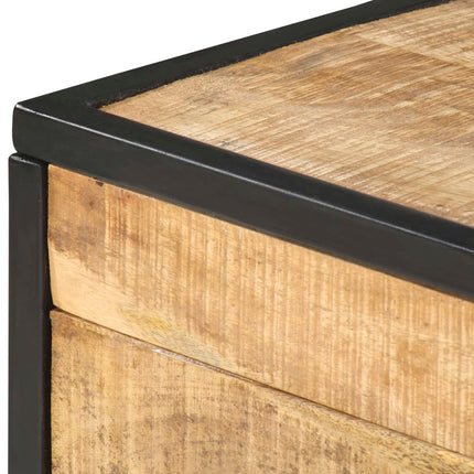 Table Basse 70X50X33 Cm Bois De Manguier Massif