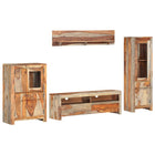 Ensemble De Meuble Tv 4 Pcs Bois Solide