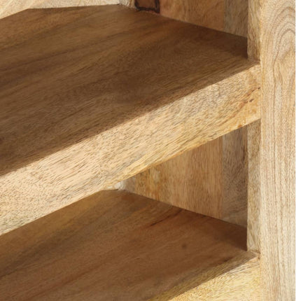 Meuble Tv D'angle 90X45X45 Cm Bois De Manguier Solide