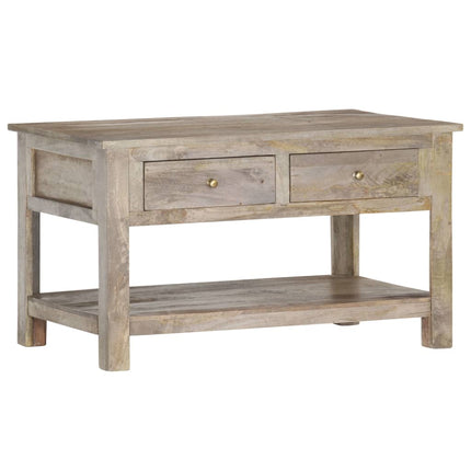 Table Basse 82X52X47 Cm Bois De Manguier Massif
