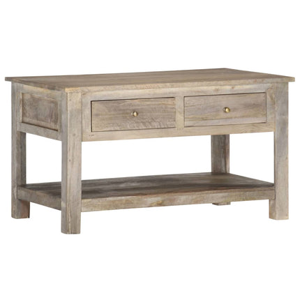 Table Basse 82X52X47 Cm Bois De Manguier Massif