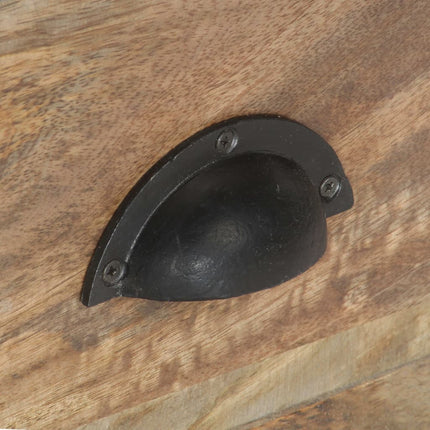 Meuble Tv 110X30X50 Cm Bois Massif De Manguier