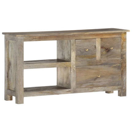 Meuble Tv 100X30X55 Cm Bois De Manguier Massif