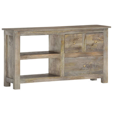 Meuble Tv 100X30X55 Cm Bois De Manguier Massif