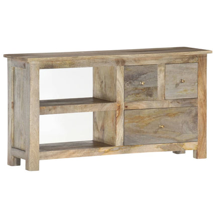 Meuble Tv 100X30X55 Cm Bois De Manguier Massif