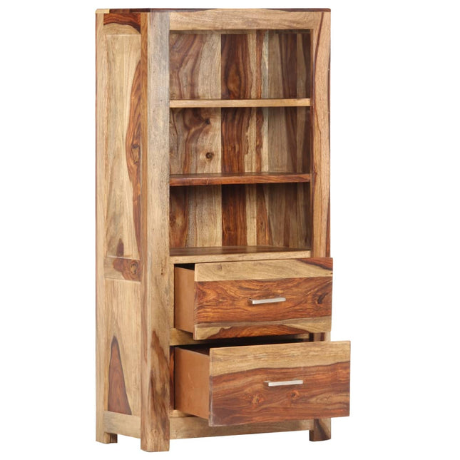 Buffet 50X30X108 Cm Bois Massif
