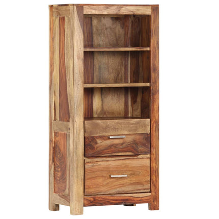 Buffet 50X30X108 Cm Bois Massif