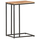 Table D'appoint 35X45X65 Cm Bois Massif