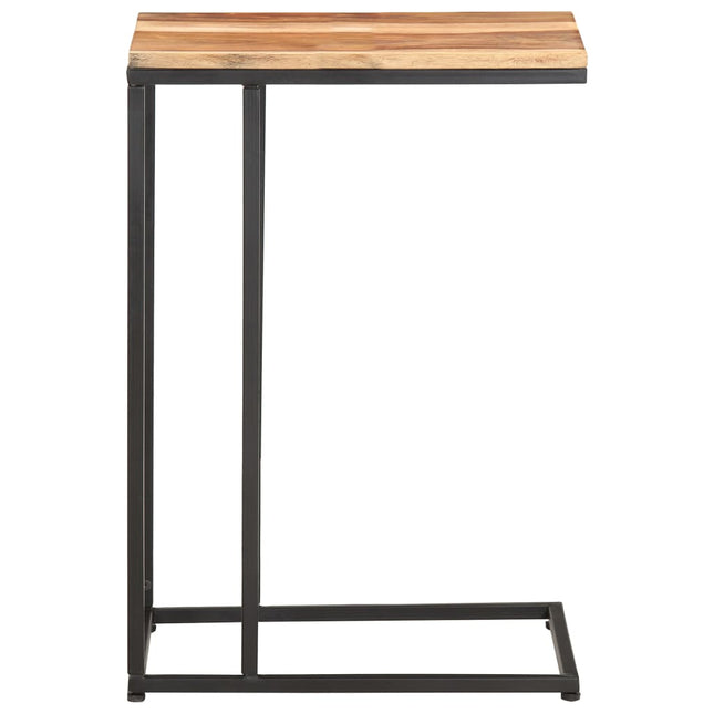 Table D'appoint 35X45X65 Cm Bois Massif
