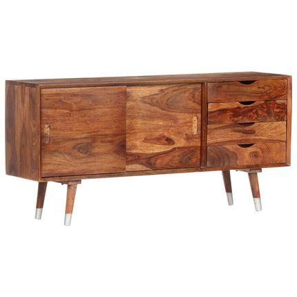 Meuble Tv 118X30X55 Cm Bois Massif
