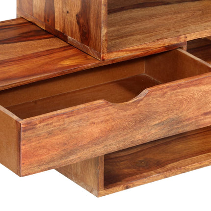 Meuble Tv 160X30X45 Cm Bois Massif