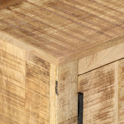 Meuble Tv 150X30X37 Cm Bois Solide De Manguier