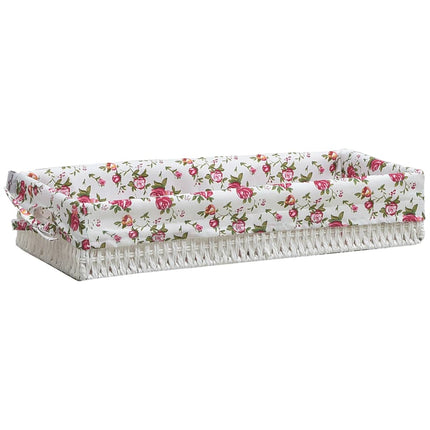 Table Basse Blanc 99,5X60X48 Cm Bois