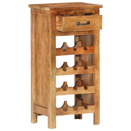 Casier À Bouteilles 40X30X80 Cm Bois D'acacia Massif