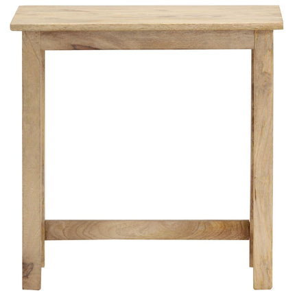 Tables Gigognes 3 Pcs Bois Solide De Manguier