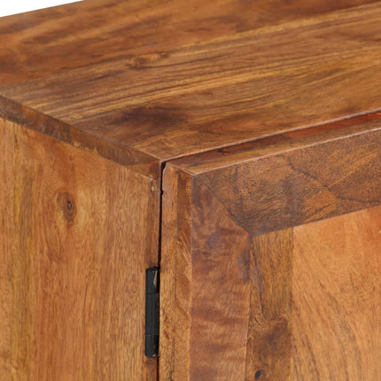 Meuble Tv 140X30X46 Cm Bois Massif De Manguier