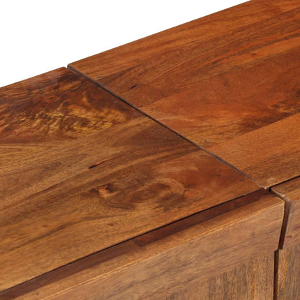Meuble Tv 140X30X46 Cm Bois Massif De Manguier