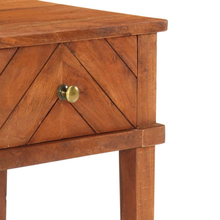 Table De Chevet 40X40X50 Cm Bois D'acacia Massif