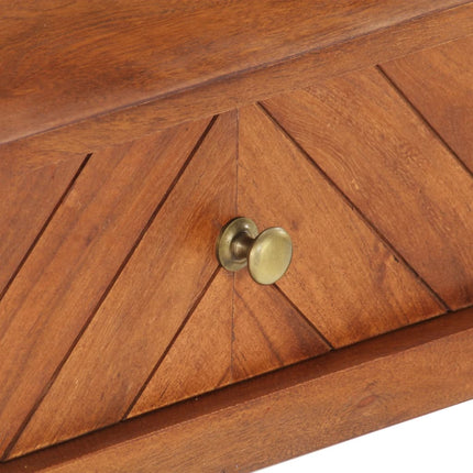 Table Basse 100X50X41 Cm Bois D'acacia Massif