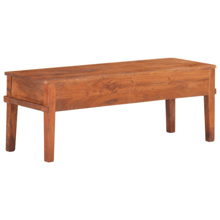 Meuble Tv 110X40X41 Cm Bois D'acacia Massif