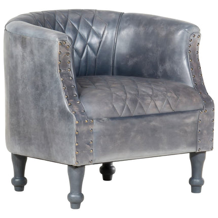 Chaise Cabriolet 62X58X65 Cm Cuir Véritable