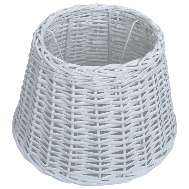 Abat-Jour Osier Blanc