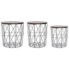 Table Basse 3 Pcs